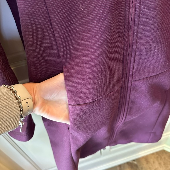 Lululemon Purple MidThigh Length Coat 2/4 - Picture 3 of 6